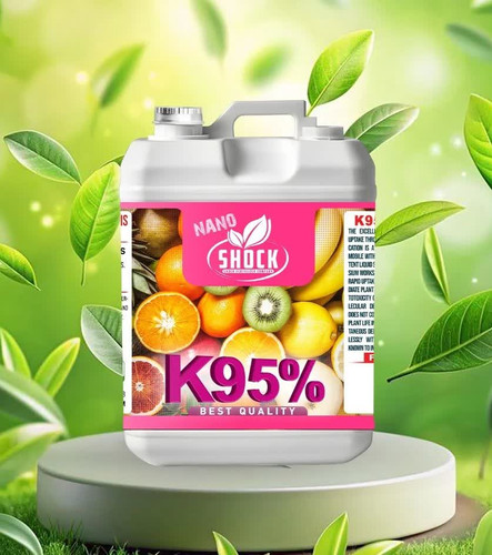 کود پتاس ۹۵٪ شوک ۵ لیتری مزرعه شوک –کود فروت ست مایع شوک ۱ لیتری – رشد سریع و گلدهی – تخفیف ویژه ارسال مزرعه شوک کود مایع تقویت رشد و میوه