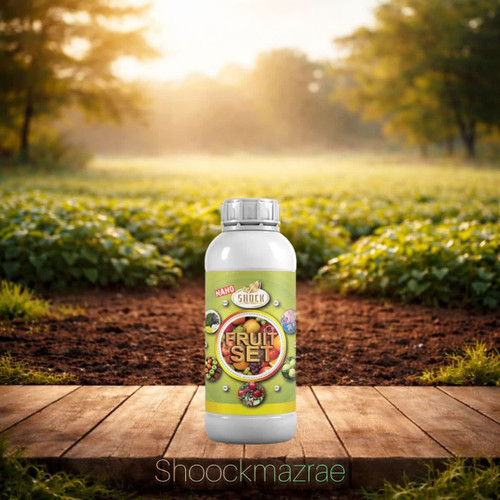 کود فروت ست مایع شوک ۱ لیتری – رشد سریع و گلدهی – تخفیف ویژه ارسال مزرعه شوک